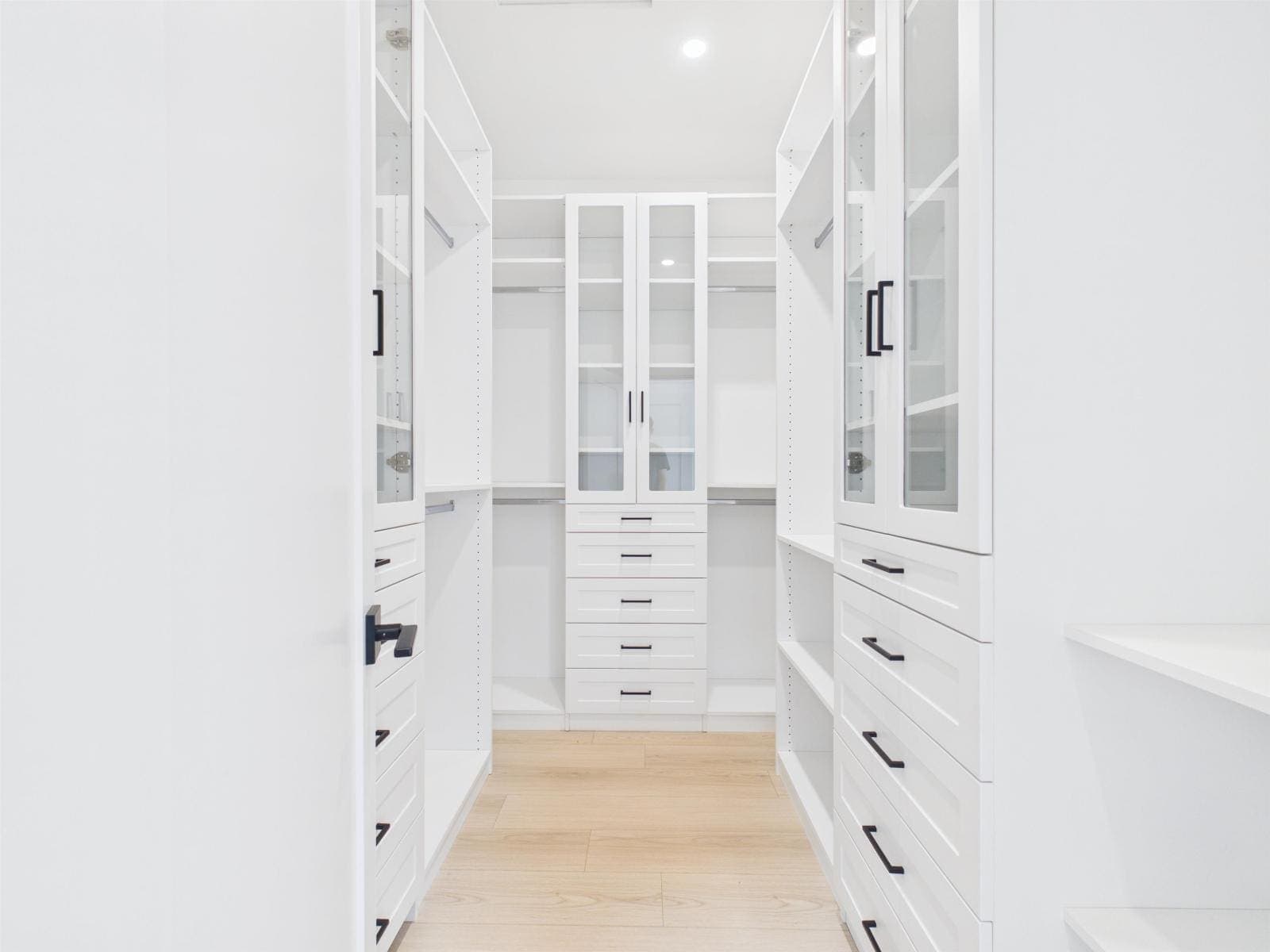 Fitted walk-in closet — The Pacific Douglas Duplex